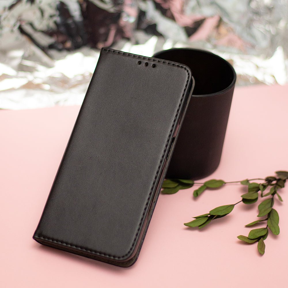 Smart Magnetic case for Samsung Galaxy A6 Plus 2018 black - LCDEAL