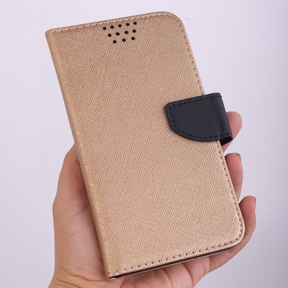 Smart Universal Fancy case 4,7 - 5,3&quot; gold/black - LCDEAL