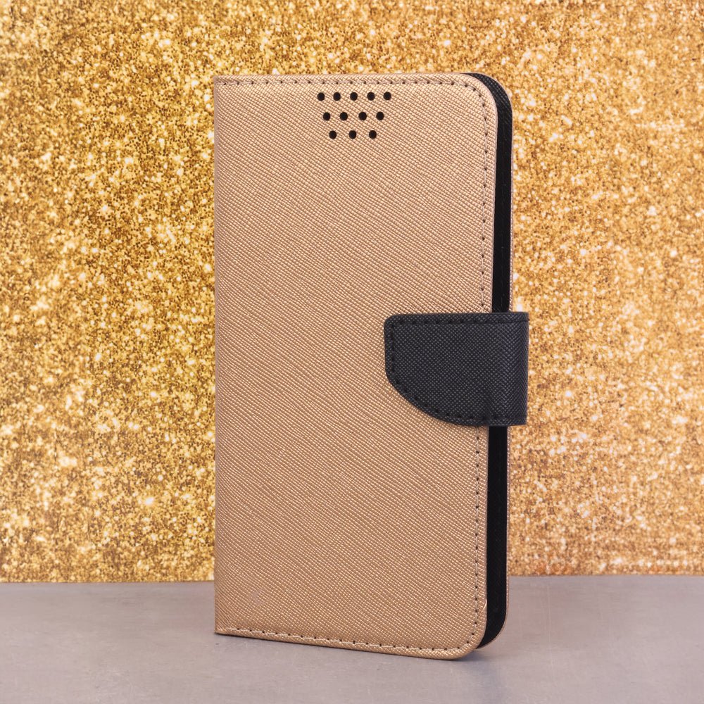 Smart Universal Fancy case 4,7 - 5,3&quot; gold/black - LCDEAL