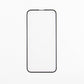 Tempered glass 5D for iPhone XR / 11 black frame - LCDEAL