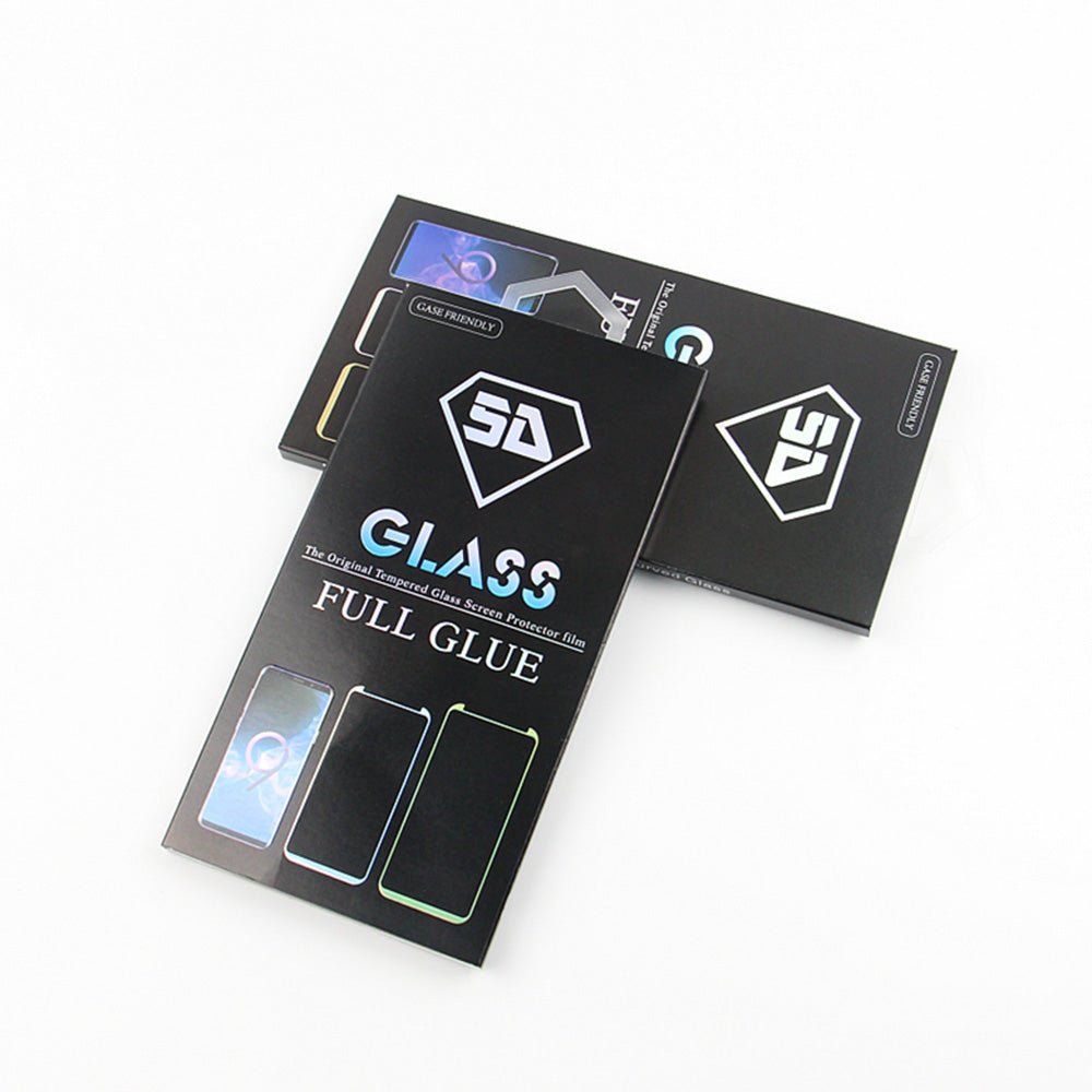 Tempered glass 5D for iPhone XR / 11 black frame - LCDEAL